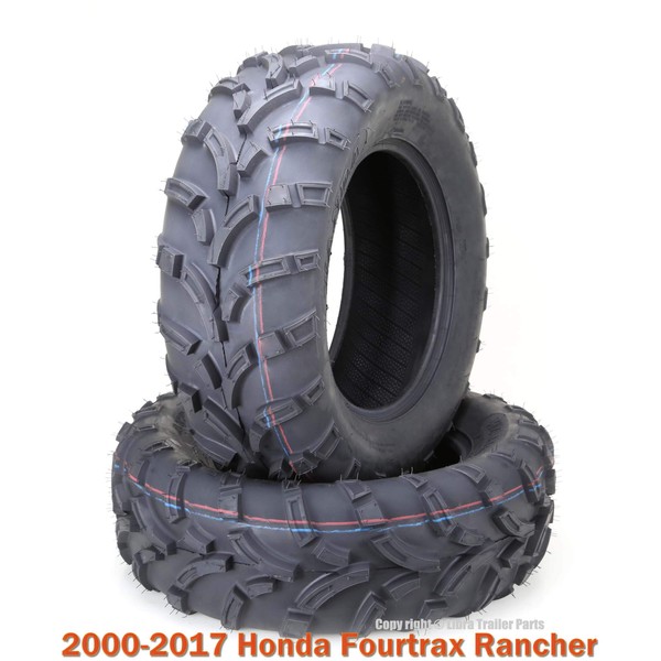 2 Front ATV Tire Set 24x8-12 24x8x12 for 2000-2017 Honda