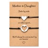 MANVEN Mother Daugther Bracelets Christmas Gifts for Mom Daughter Gifts