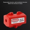 2PCS Lockout Plug Lock Plug Lockout Tagout Electrical Plug Lockout