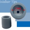 Crutch Tips - Replacement Medical Walker Drive Cane or Commode
