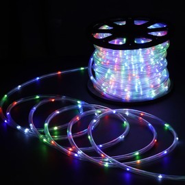 150Ft Led Rope Lights,1620 LEDs Waterproof Indoor Outdoor Party Decorative Lighting with 8 Modes,Connectable and Flexible Rope Lighting for Garden,Pool,Home,Bedroom (Colorful, 150 Ft)