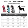 PETCUTE Dog Raincoat, Rain Jacket with Harness, Windproof, Waterproof Dog