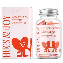 Hugs & Joy Long Distance Messages in a Bottle – 60 Heartfelt Notes to Celebrate Your Love