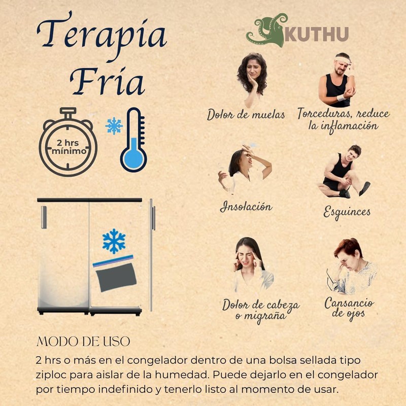 Cojin Termico De Semillas Kuthu (Diseños Varios) (Ajolote)