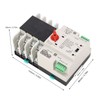 Dual Power Automatic Transfer Switch 4P Fast Switching PC AC
