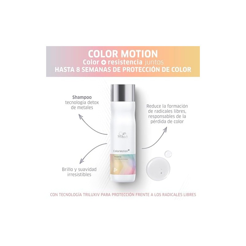 Wella Professionals Color Motion Shampoo Protección de Color 250ml