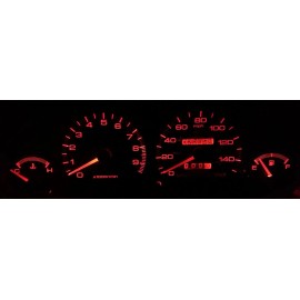 newlineperformanceLED Red Gauge Cluster LED Bulb KIT for Acura Integra DC2 DC4 DB8 1994-2001