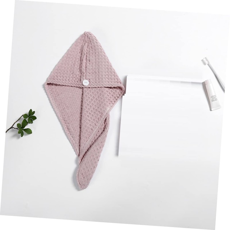 TOVINANNA 1pc Fast Drying Shower Cap Ultra Absorbent Hair Drying
