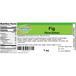 Fig Flavor Extract (1 oz, ZIN: 527457)