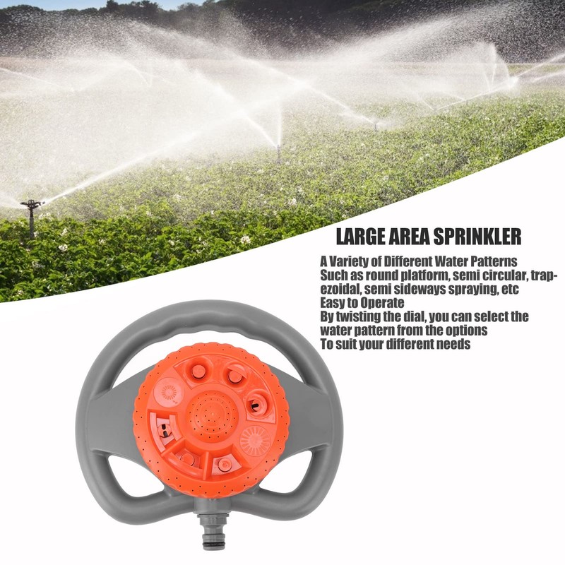 Lawn Sprinkler Watering Sprinkler 8 Patterns for Garden