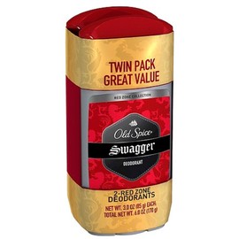 Old Spice Red Zone Collection Deodorant, Twin Pack, Swagger 3 oz, 2 ea (Pack of 8)