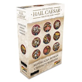 Warlord Hail Caesar Republican Roman Casualty Markers - Miniature Counters for use with Hail Caesar Game, Accessories for Roman Battle Games - 1:56 Scale Table Top Wargaming