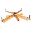 Handmade 30" Yarn Swift Handcrafted from Maple Hardwood