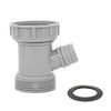 Kitchen Sink Drain Pipe Adapter Wye, Y-Shaped Strainer Connector Waste