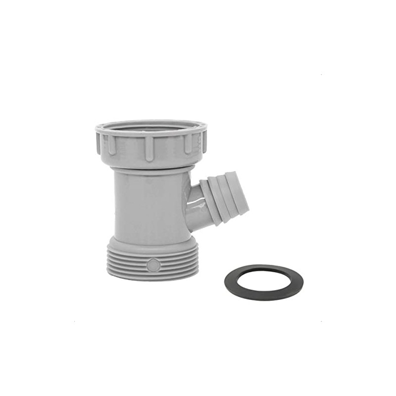 Kitchen Sink Drain Pipe Adapter Wye, Y-Shaped Strainer Connector Waste