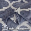 Cuddly Blanket Moroccan Pattern 160 x 200 cm Winter Blanket