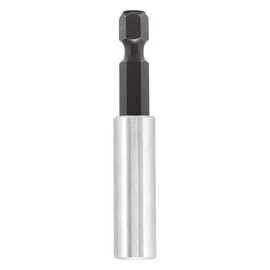Trend Snappy 58mm Magnetic Bit Holder for 25mm Screwdriver Bits, Quick Release, SNAP/BH/58, Silver