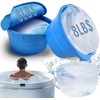 IPOW 2Pack Extra Large Ice Block Molds,16LBS Reusable Giant Ice