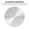 QZATTCAEN Aluminum Grinding & Polishing Disc Base Plate - 8"