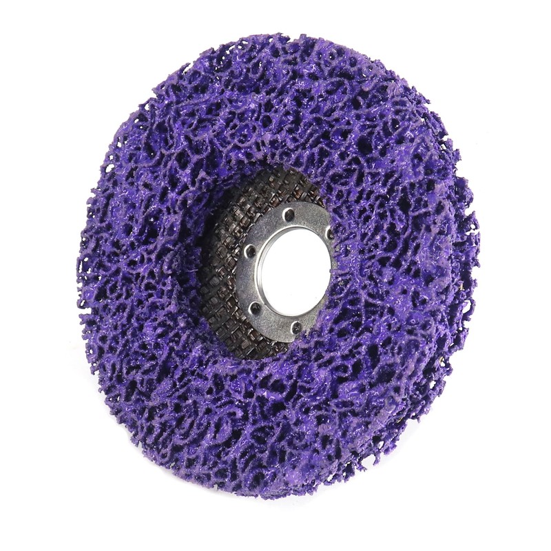 QWORK® 5Pcs Angle Grinder Discs, 4.5Inch/115Mm Discs Stripping Wheel, For