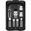 Budi 9-in-1 Essential Travel Charging & Data Sync Cable Box