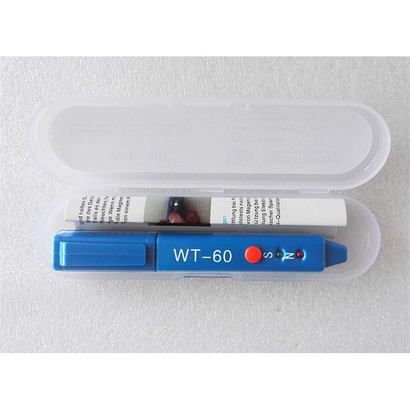 Magnetic Polarity Tester with ±5mT Sensitivity, One-Button Operation for Electric