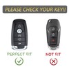 Key Fob Cover for Ford F150 5 Buttons Soft TPU