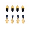 8 Pcs Schrader Valve Adapters, 1/4" NPT Male Tank Valve