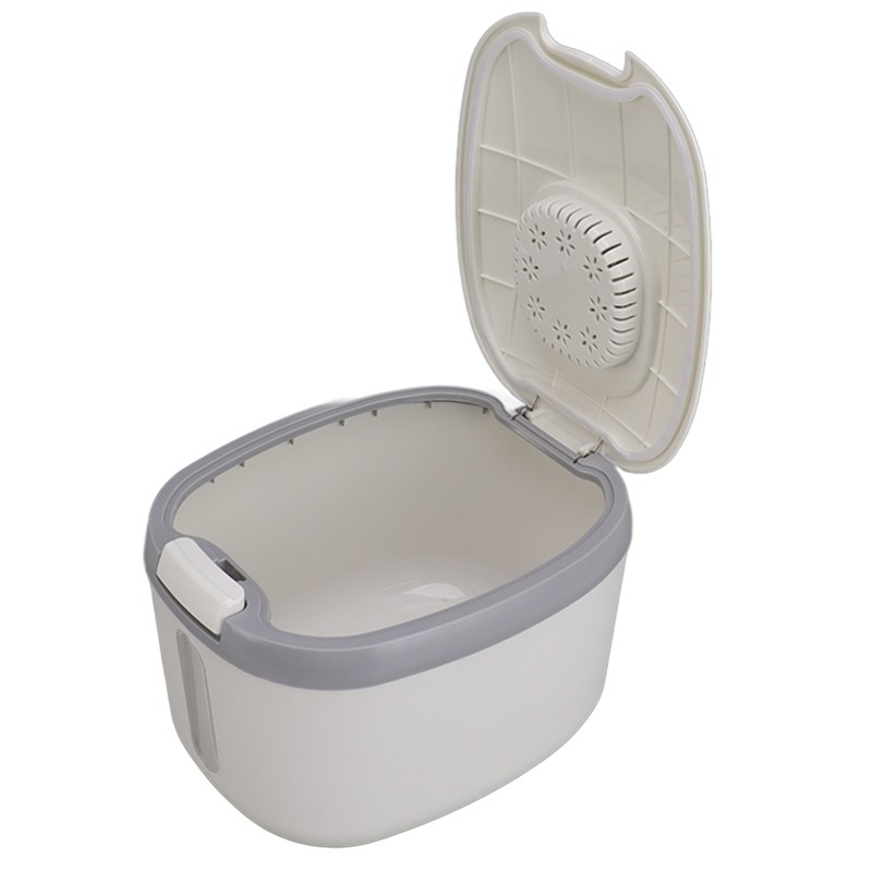 Rice Container Bug Proof Odorless Airtight Rice Box with Clear
