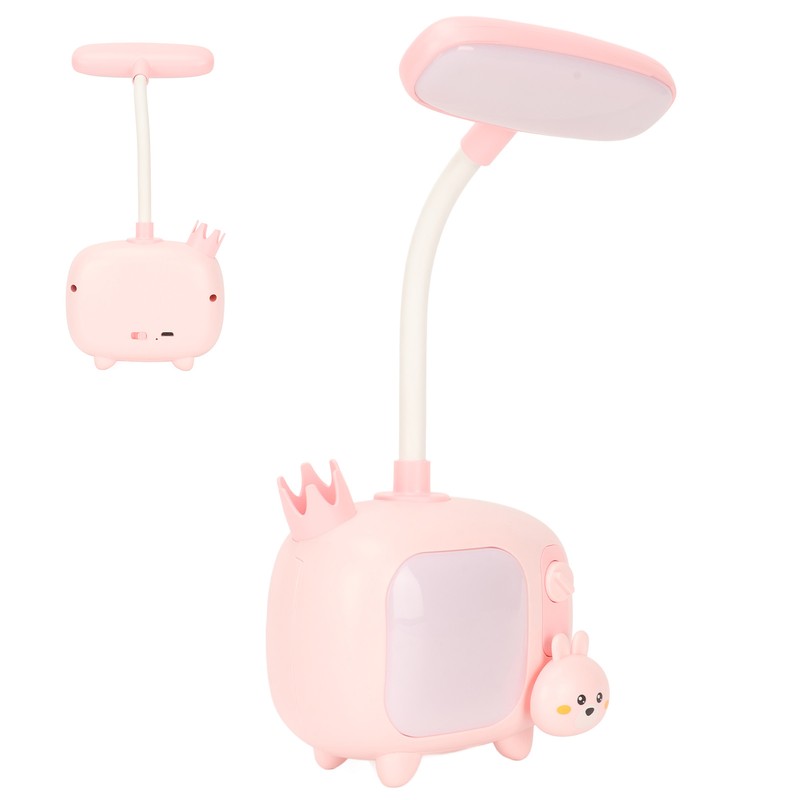 Kids Reading Light TV Style Base Flexible Gooseneck USB Charge