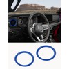 Savadicar HVAC Air Vent Trim Covers for 2024+ Jeep Wrangler