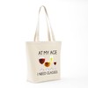 CafePress At My Age I Need Glasses Tote Bag Reusable