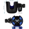 Accmor 2-in-1 Walker Cup Holder with Phone Holder, Wheelchair Cup