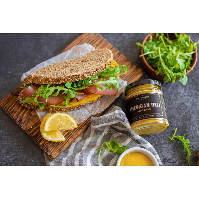 The Condiment Company Mustard, American Deli, 175 Gram