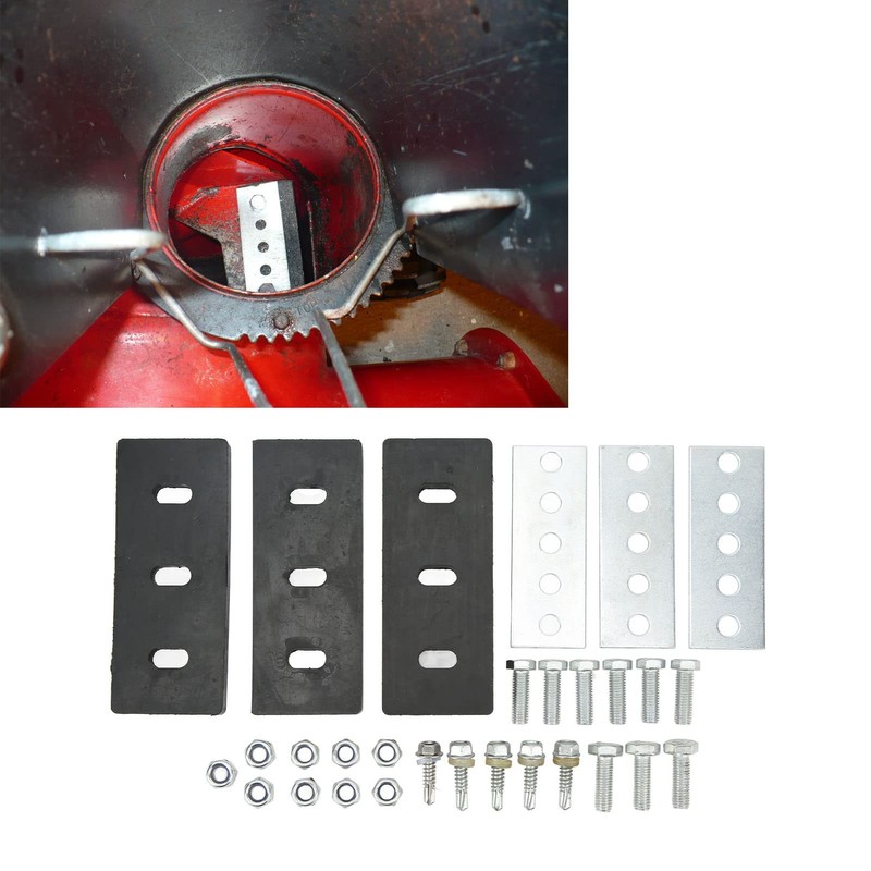 Snow Blower Impeller Modification Kit, 3/8 Inch HD 3 Blade