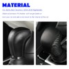 DEYTOP Gear Shift Knob Cover for Tacoma 2016-2023/ Highlander 2014-2019