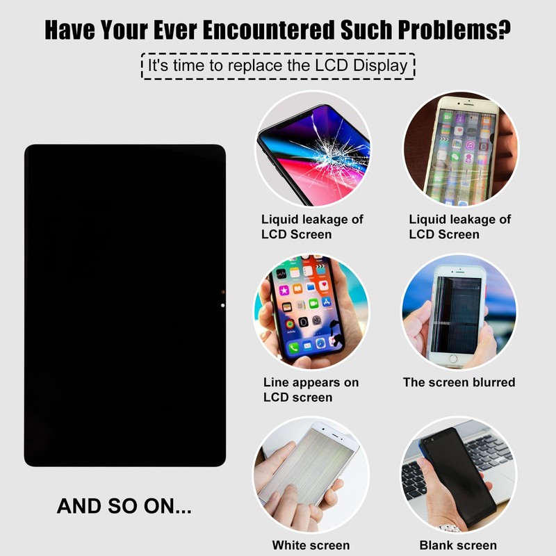 SWARK New LCD Display Compatible with Fire Max 11 2023