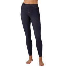 L'eggs Women's Denim Legging, Black