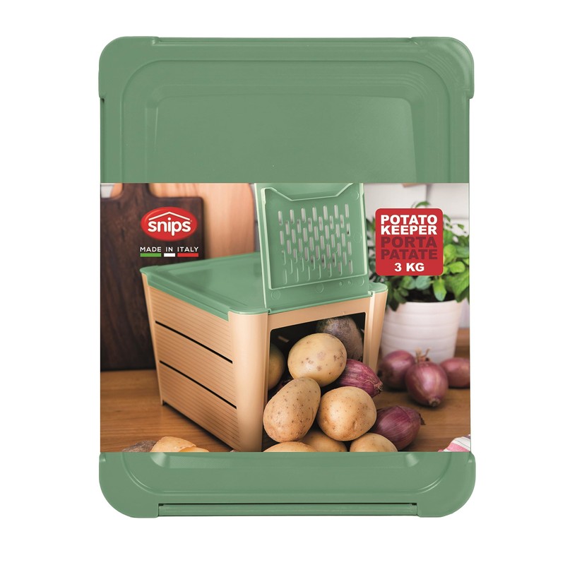 SNIPS 000500 Keeper, 3 KG, 20x25,5x17,5 Cm, Food Stotage Container