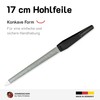 Sonnenschein by Hans Kniebes Nail File 17 cm Hollow File