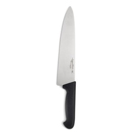 Cutlery-Pro Chef Knife | Premium German Steel Blade | Sturdy Curved Blade | Cat Cora Approved | Soft-Grip Handle | Versatile for Chopping, Mincing & Slicing - 10-Inch Blade