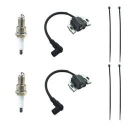 2 Sets of 21171-0743 Ignition Coil Module for Kawasaki FR691V FR730V FR541V FR651V FR600V FS FX Series Lawn Mowers Engines Replaces for KM 21171-0743 21171-0711