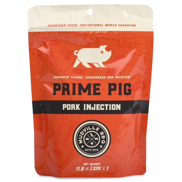 Mudville BBQ Prime Pig Pork Injection & Brine, World Champion