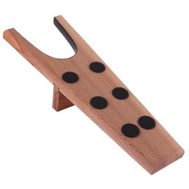 DELFA Boot Jack Boot Removal Aid - 1 or 2 Pieces - Made of Genuine European Beech Wood - 6 Non-Slip Nubs, beech wood