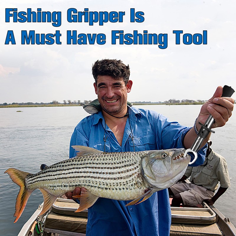 Castaroud Fishing Pliers, Fish Lip Gripper Muti-Function Fishing Pliers Hook