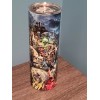 Iron Maiden Collage of Eddie 20 0z tumbler w 2