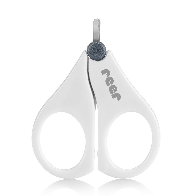 Reer BabyCare 81060 Baby Nail Scissors, White