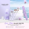 SAVILAND Low-Odor Acrylic Liquid Monomer Kit: Large Capacity Pure EMA