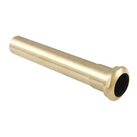 Kingston Brass Fauceture EVP1007 Century 8-Inch X 1-1/4 Inch O.D Slip Joint Brass Extension Tube, Brushed Brass