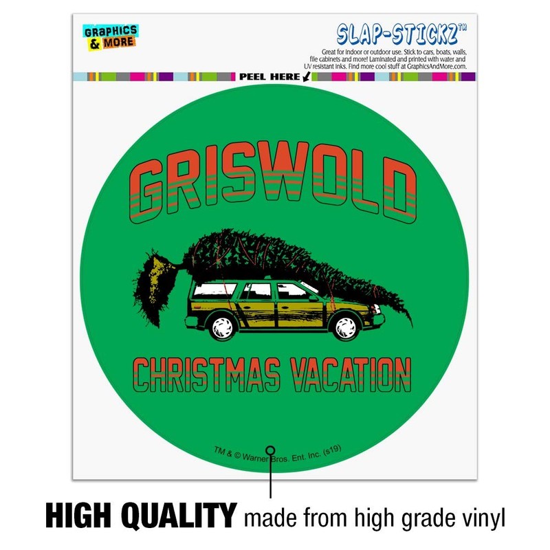 Christmas Vacation Griswold Vacation Automotive Car Window Locker Circle Bumper